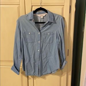 Jean button down shirt